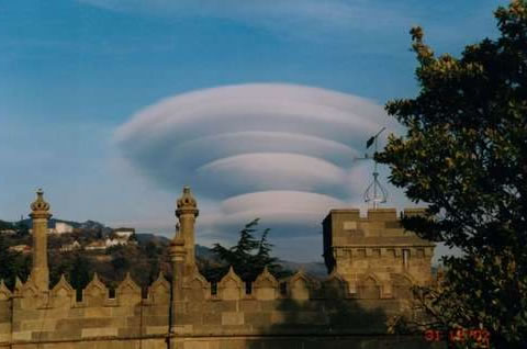 Lenticular clouds have personally freaked me out before
