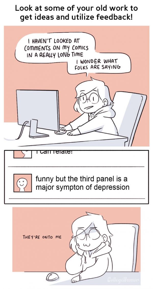 How to write a web comic image