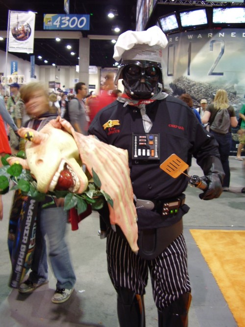 Disfraz Dart Vader cocinero