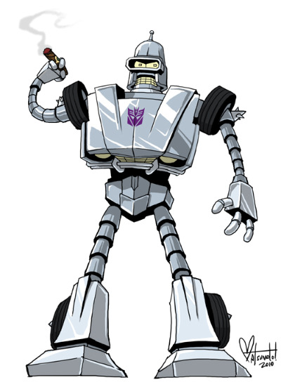 Bender the Transformer - Neatorama