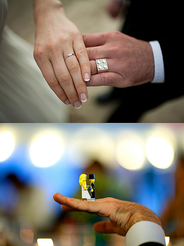 Lego Wedding Ring By Miss Cellania in Design on Sep 29 2010 at 700 am