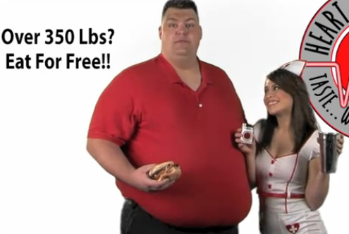 A Restaurant Where Anyone over 350 Pounds Eats for Free - Neatorama