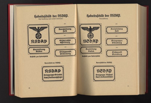 Rare Book: Official Nazi Graphic Design Standards - Neatorama