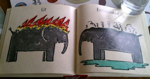 Weird Children's Book of Opposites Neatorama