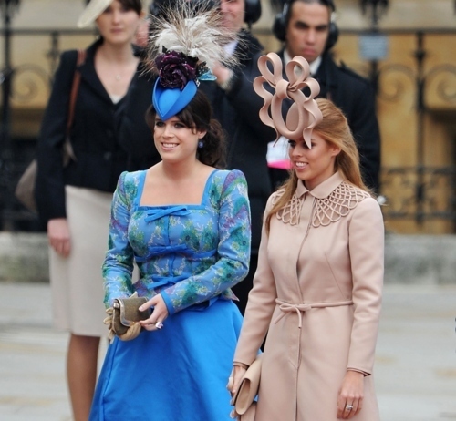  the guests arrive for the wedding of Prince William and Kate Middleton