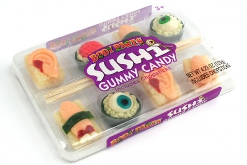 Zombie Sushi candy