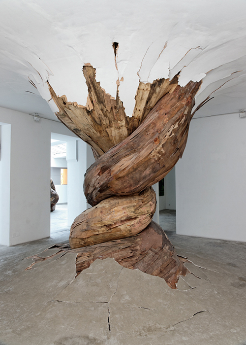 Art Installation Bursts Through Gallery Walls - Neatorama