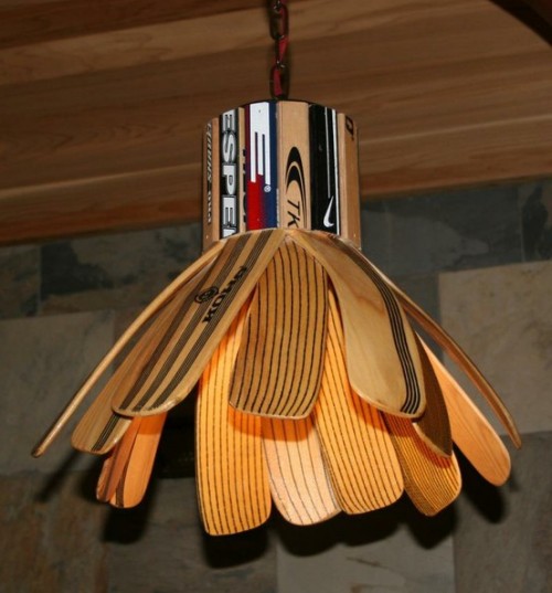 Hockey Stick Lamp
