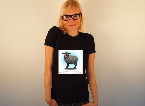 twaggies sheep t-shirt