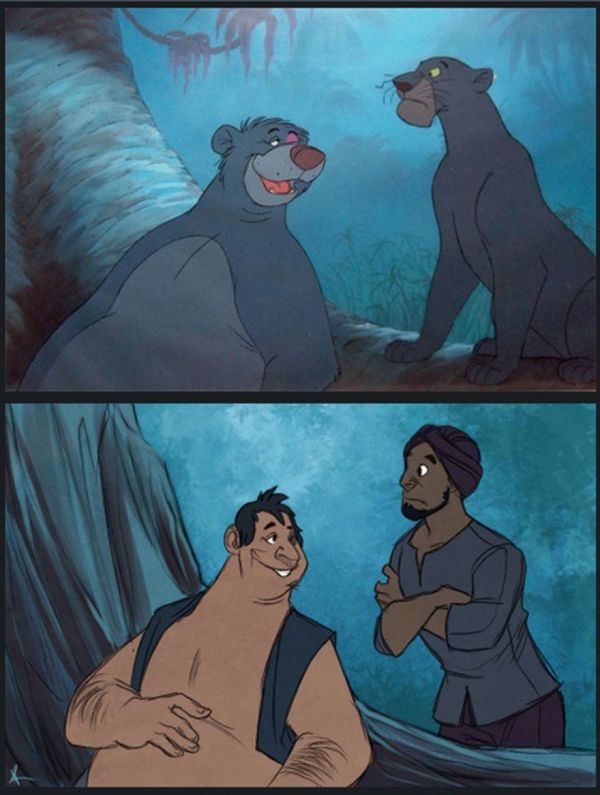 Artist Brilliantly Transforms Disney's Animal Characters Into Humans -  Neatorama