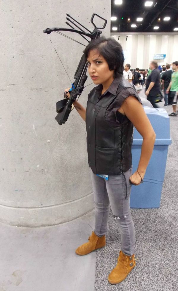 This female Daryl Dixon was fantastic. 