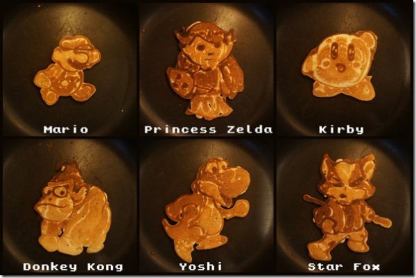 Nintendo pancakes