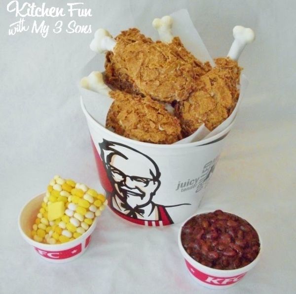 Kentucky Fried Chicken meal