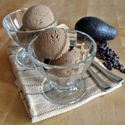 chocolate avocado ice cream