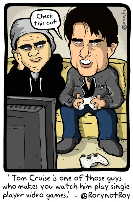 Tom Cruise Cartoon