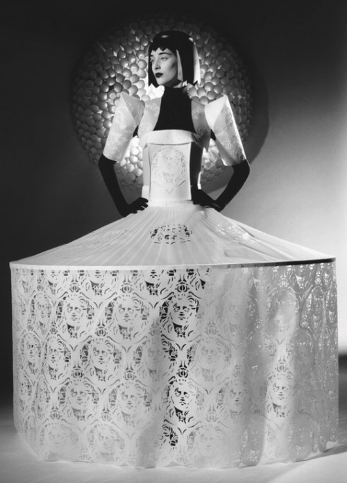 Jum Nakao's Cut Paper Dresses - Neatorama