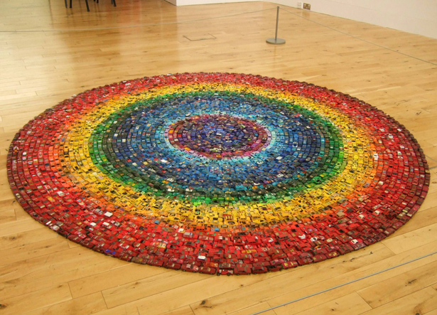A Rainbow Made Out Of Toy Cars - Neatorama